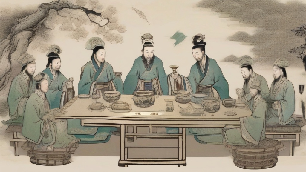 中国酒文化的多维镜像：从器物到精神的千年流变