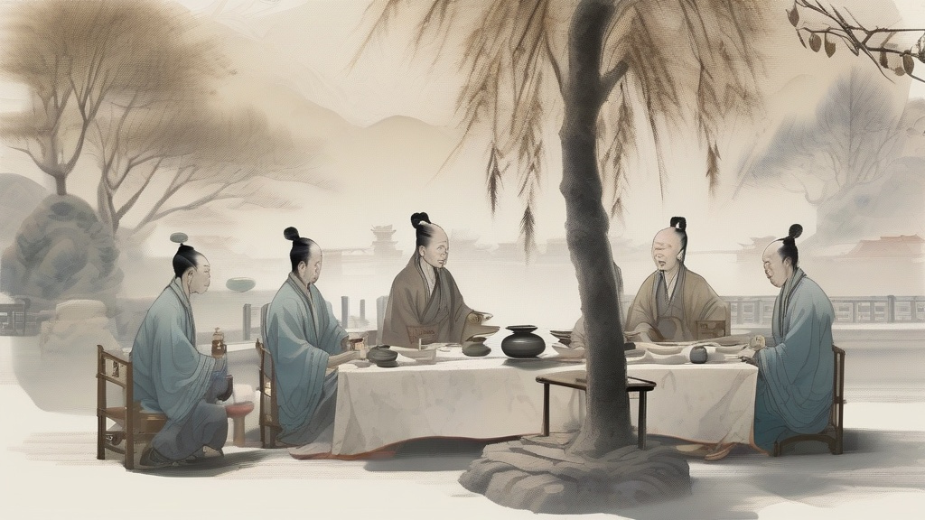 中国酒文化的多维镜像：从礼器到诗魂的千年嬗变