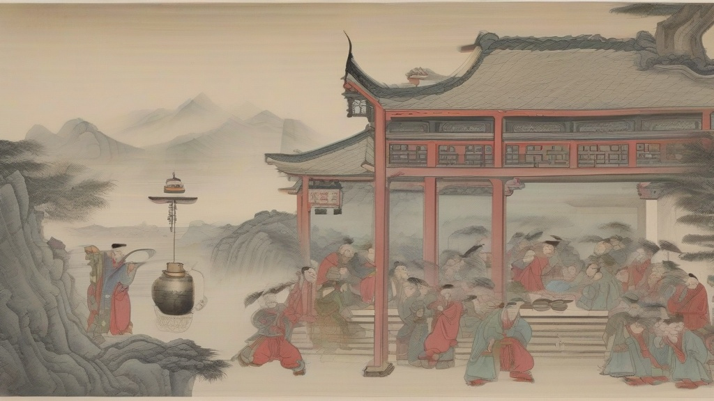 中国酒文化的多维镜像：从礼器到诗魂的千年嬗变