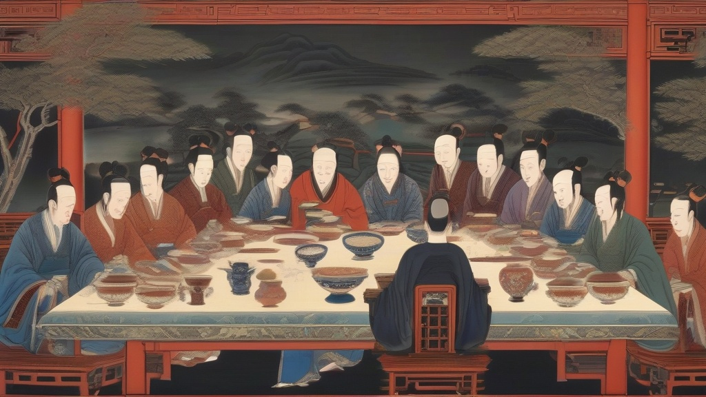 中国酒文化的多维镜像：从礼器到诗魂的千年嬗变