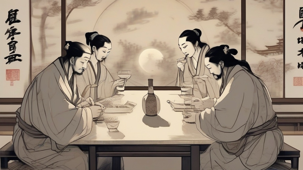 诗酒风流：中国古典诗歌中的酒意象分类与精神解码