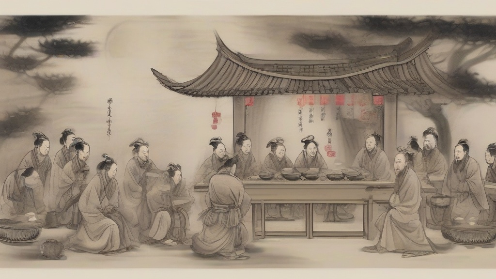 中国酒文化的多维镜像：从礼器到诗魂的千年嬗变